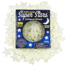 Kids Wall Decals Removable Glow in the Dark Star Stickers